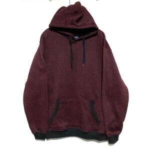 LR Scoop Hoodie Mens XXL Burgundy Sweatshirt Casual Comfort Cozy Winter NWT